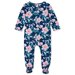 Milky Bloom Romper - Moroccan Blue