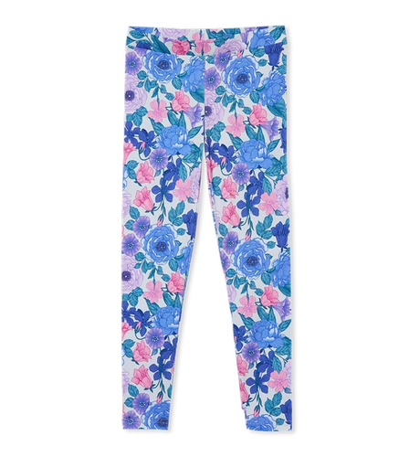 Milky Baby Peony Legging - Ice Grey