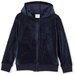 Milky Velour Jacket - Midnight Blue
