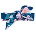 Milky Bloom Headband - Moroccan Blue