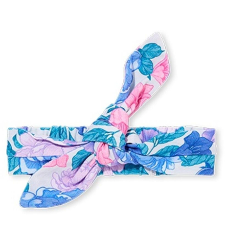 Milky Peony Headband - Ice Grey