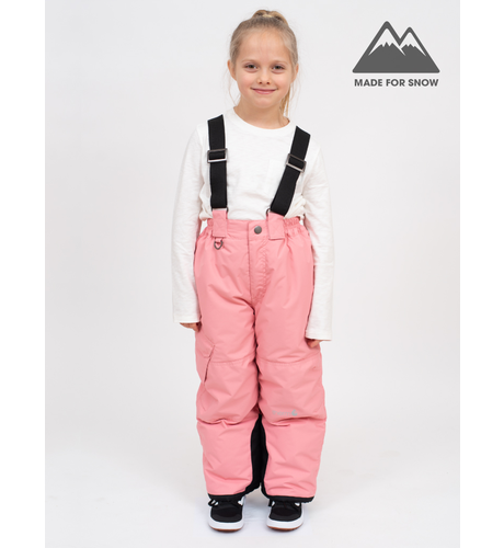 Therm Snowrider Convertible Ski Overalls - Peony