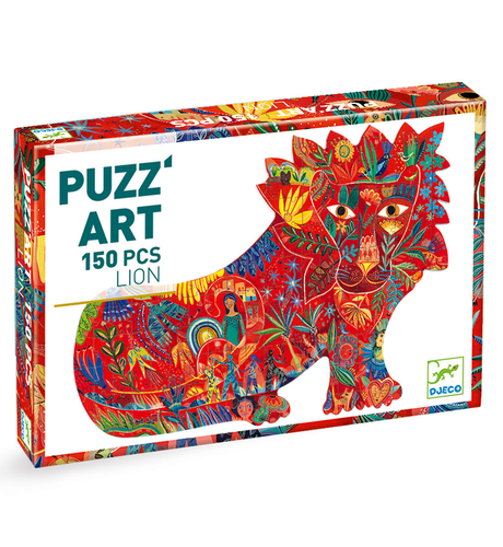 Djeco Puzzle Art Lion - 150 pc