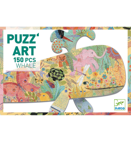 Djeco Puzzle Art - Whale 150 pc