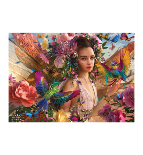 Theatrix Flower Fairy 1500 Pc Puzzle