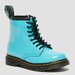 Dr Martens Toddler1460 Lace Up Cosmic Glitter - Turquoise