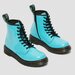 Dr Martens Junior 1460 Glitter Lace Boot -  Turquoise Blue