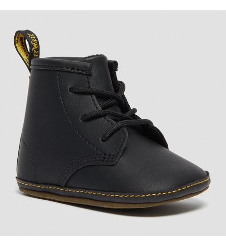 Dr Martens Infant Crib Lace Bootie - Black Mason