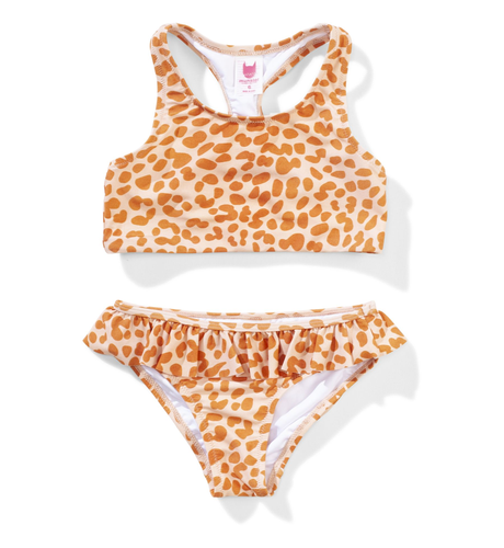 Missie Munster Kitty Ride Bikini - Yarn Leopard