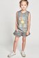 Missie Munster Follow The Sun Singlet - Mineral Black