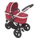 iCandy Peach 3 Wheel Jogger - Cranberry + FREE Carrycot