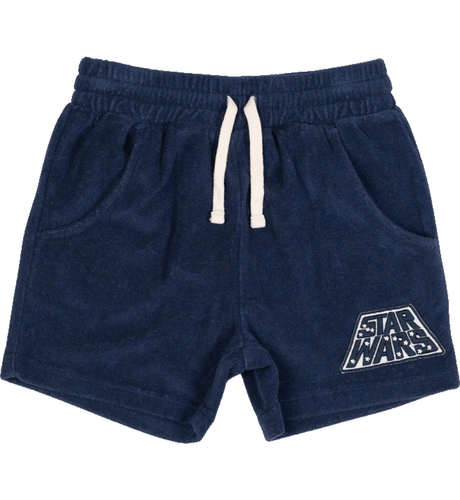 Rock Your Baby Navy Star Wars Terry Shorts