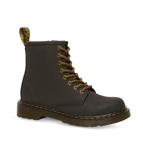 Dr Martens 1460 Junior Lace Boot - Dark Brown Lamper