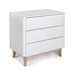 Troll Scandy Dresser 3 Drawer - White