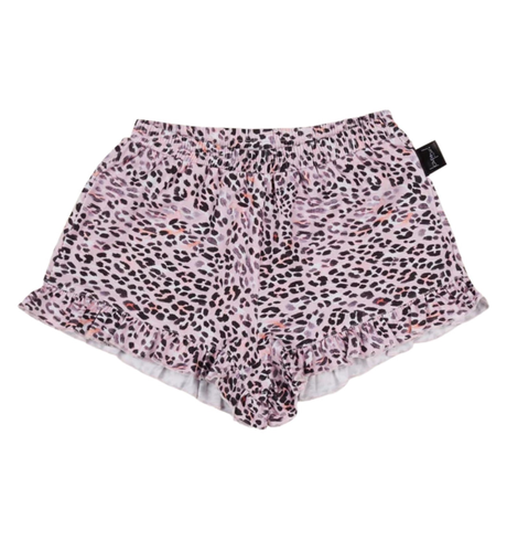 Kapow Leopardess Frill Shorts