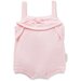 Aster & Oak Pink Floral Knit Romper - Pink