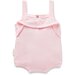 Aster & Oak Pink Floral Knit Romper - Pink
