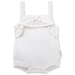 Aster & Oak White Floral Knit Romper - White