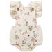 Aster & Oak Prairie Ruffle Playsuit - Blush