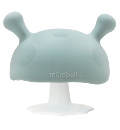 Mombella Mushroom Soother Teether - Iron Green