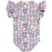 Huxbaby Rainbow Bear Frill Zip Swimsuit