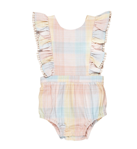 Huxbaby Rainbow Ruffle Playsuit