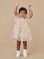 Huxbaby Angel Bear Flutter Sleeve Dress