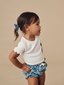 Huxbaby Teal Daisy Frill Bloomer