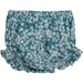 Huxbaby Teal Daisy Frill Bloomer