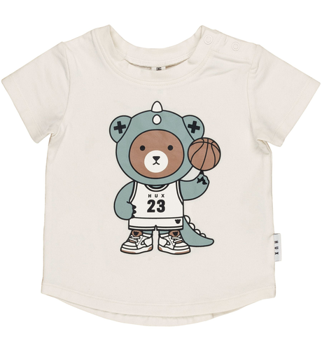 Huxbaby B-Ball Dino Bear T-Shirt