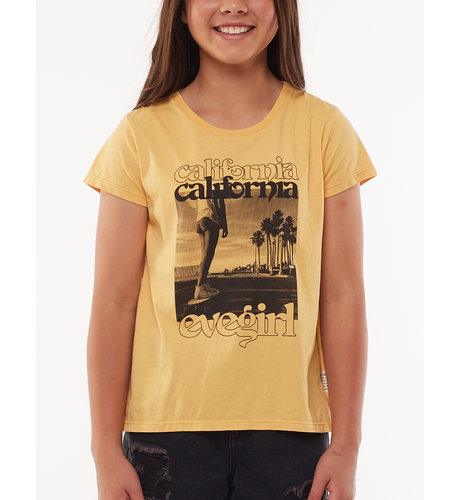 Eve's Sister California Tee - Yellow