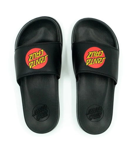 Santa Cruz Classic Dot Slides - Black