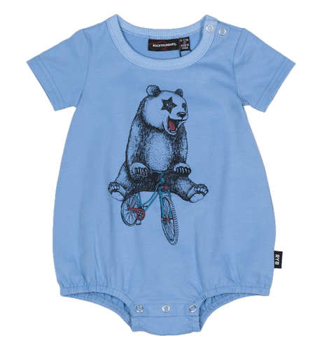 Rock Your Baby Panda S/S Bodysuit