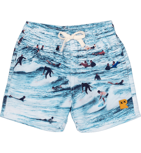 Rock Your Kid Waves Lined Boardshorts