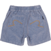 Rock Your Kid Blue Washed Cord Shorts