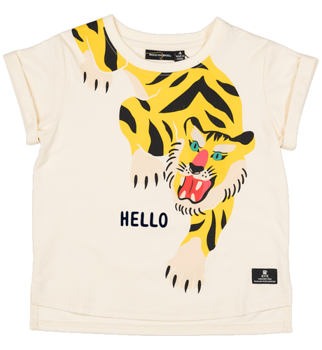 Rock Your Kid Hello Tiger S/S T-Shirt