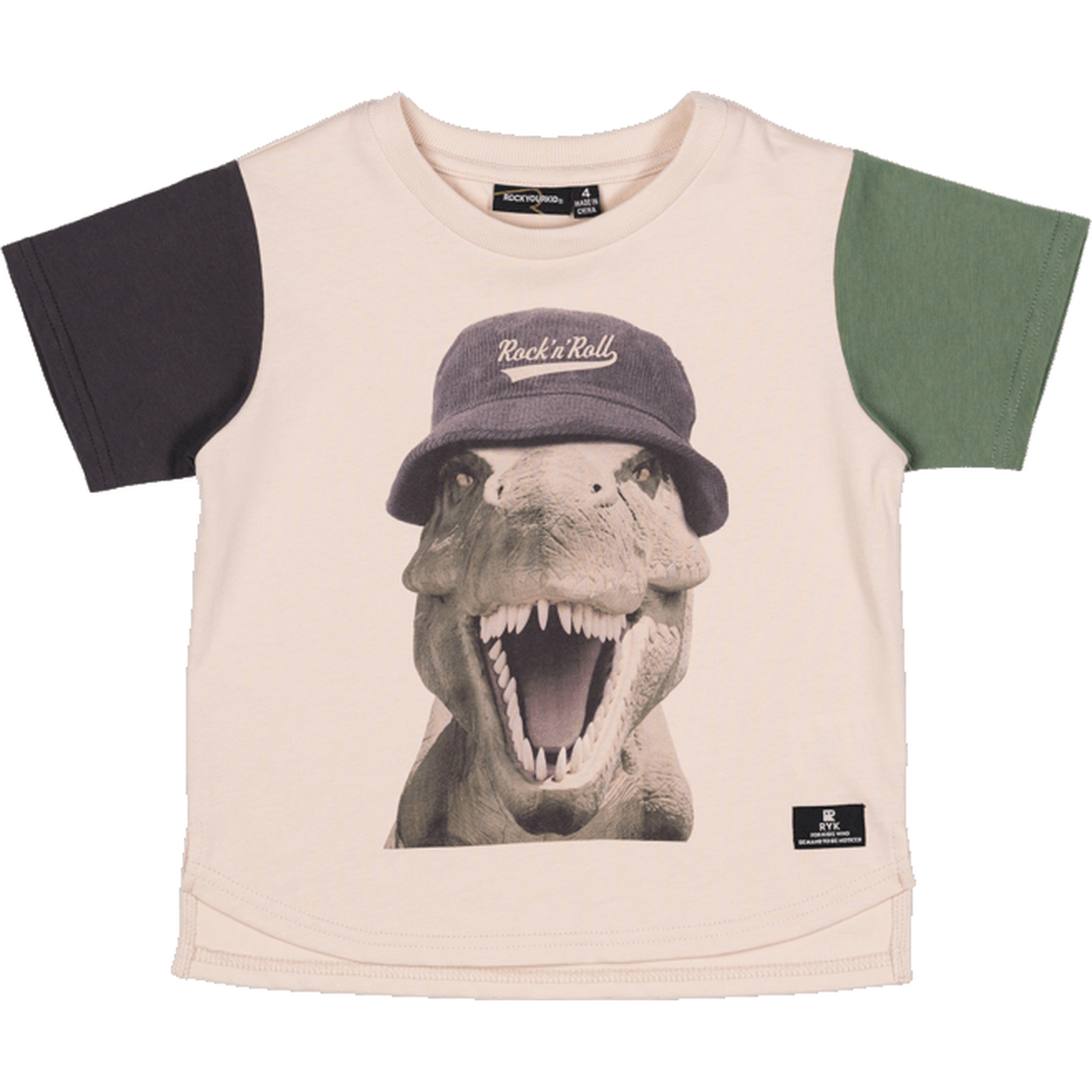 Rock Your Kid Rock n Roll Rex S/S T-Shirt CLOTHING-BOY-Boys S/S