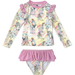 Rock Your Kid Sorbet Unicorn Lined L/S Rashie Set