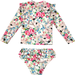 Rock Your Kid Unicorn Lullaby Lined L/S Rashie Set