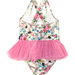 Rock Your Kid Unicorn Lullaby Tulle Lined Swim One-Piece