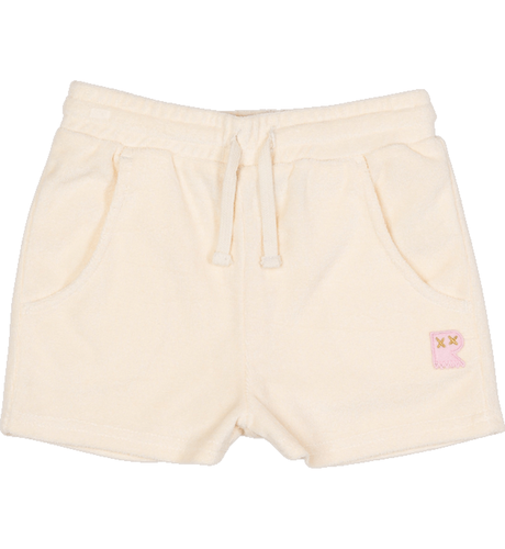 Rock Your Kid Cream Terry Shorts