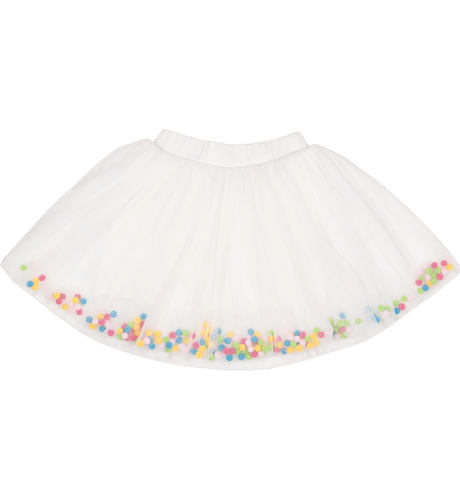 Rock Your Kid Parade Skirt With Pom Poms