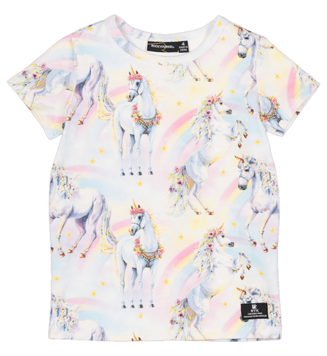 Rock Your Kid Sorbet Unicorn S/S T-Shirt