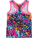 Rock Your Kid Blue Miami Leopard Singlet