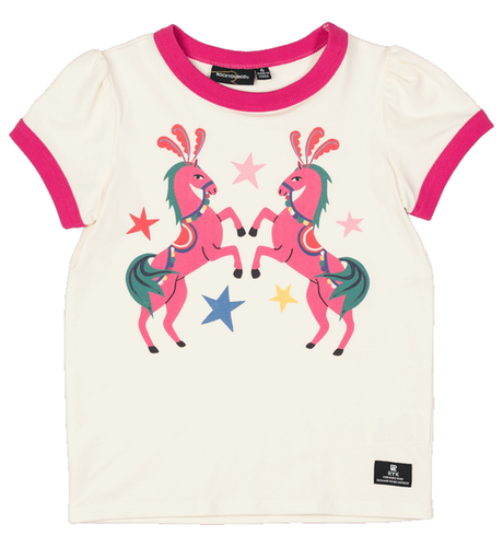 Rock Your Kid Parade S/S Ringer T-Shirt