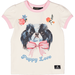Rock Your Kid Puppy Love S/S Ringer T-Shirt