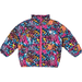 Rock Your Kid Lined Blue Miami Leopard Puff Padded Jacket