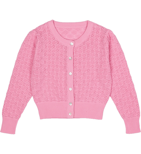 Rock Your Kid Darcy Pink Cardigan