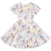 Rock Your Kid Sorbet Unicorn S/S Waisted Dress