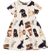 Rock Your Kid Puppies S/S Dress